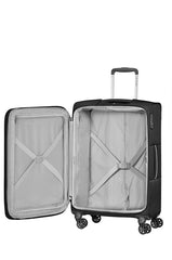 Samsonite Popsoda Trolley Espandibile (4 Ruote) 66Cm Nero 123538-1041 CT409004