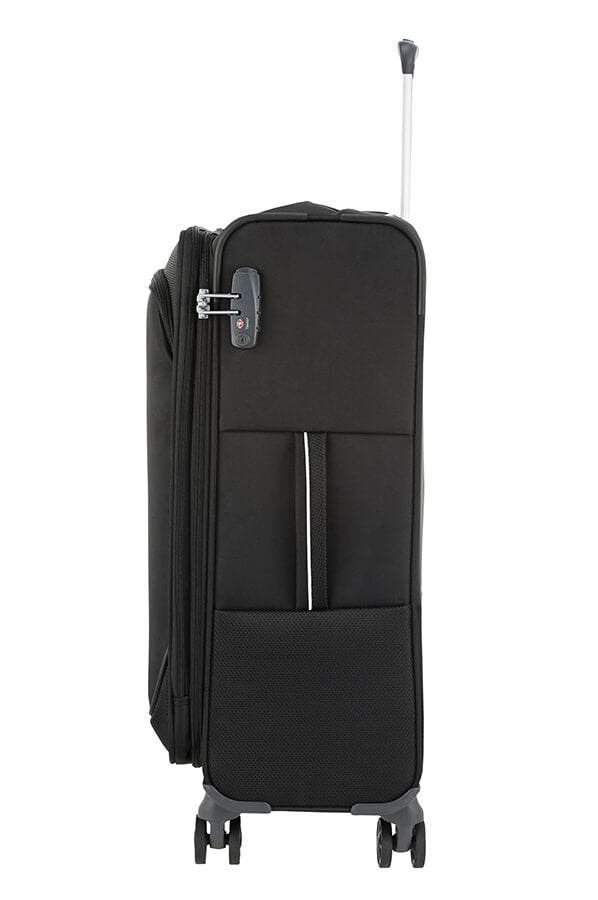 Samsonite Popsoda Trolley Espandibile (4 Ruote) 66Cm Nero 123538-1041 CT409004