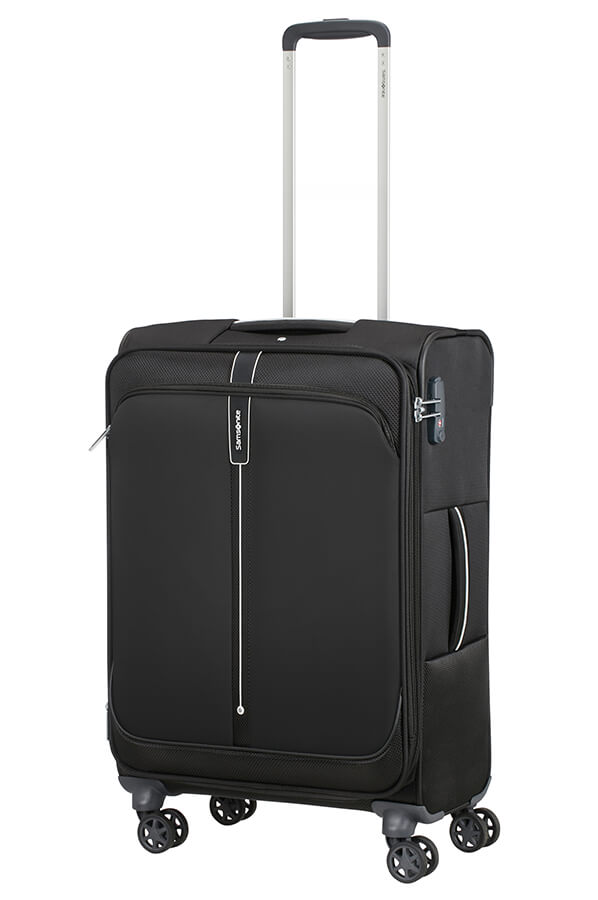 Samsonite Popsoda Trolley Espandibile (4 Ruote) 66Cm Nero 123538-1041 CT409004