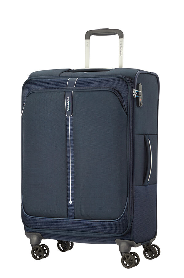 Samsonite Popsoda Trolley Espandibile (4 Ruote) 66Cm Dark Blue 123538-1247 CT411004