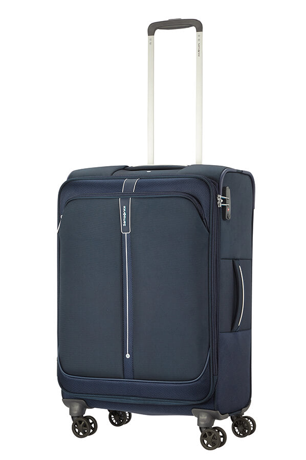 Samsonite Popsoda Trolley Espandibile (4 Ruote) 66Cm Dark Blue 123538-1247 CT411004