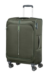 Samsonite Popsoda Trolley Espandibile (4 Ruote) 66Cm Dark Olive 123538-1266 CT414004