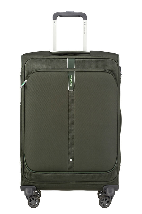 Samsonite Popsoda Trolley Espandibile (4 Ruote) 66Cm Dark Olive 123538-1266 CT414004