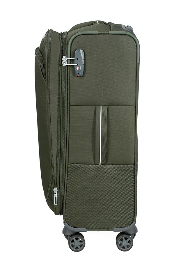 Samsonite Popsoda Trolley Espandibile (4 Ruote) 66Cm Dark Olive 123538-1266 CT414004