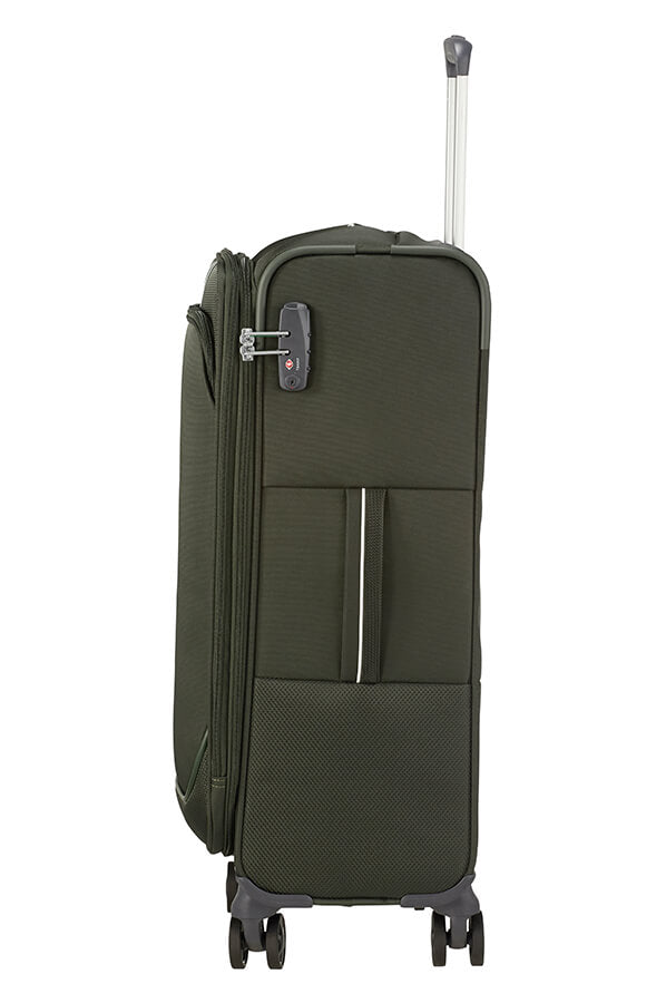 Samsonite Popsoda Trolley Espandibile (4 Ruote) 66Cm Dark Olive 123538-1266 CT414004