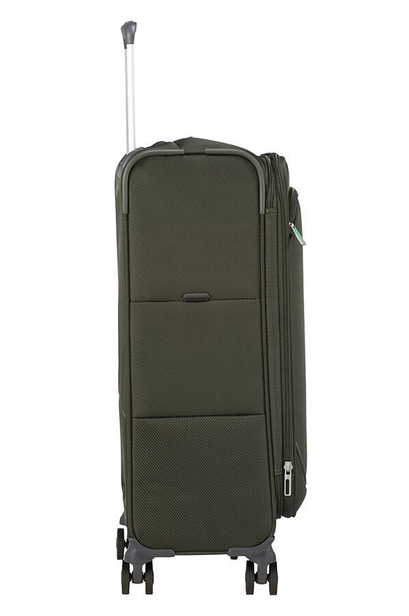 Samsonite Popsoda Trolley Espandibile (4 Ruote) 66Cm Dark Olive 123538-1266 CT414004