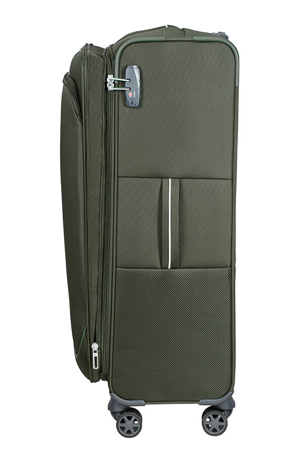 Samsonite Popsoda Trolley Espandibile (4 Ruote) 78Cm Dark Olive 123539-1266 CT414005