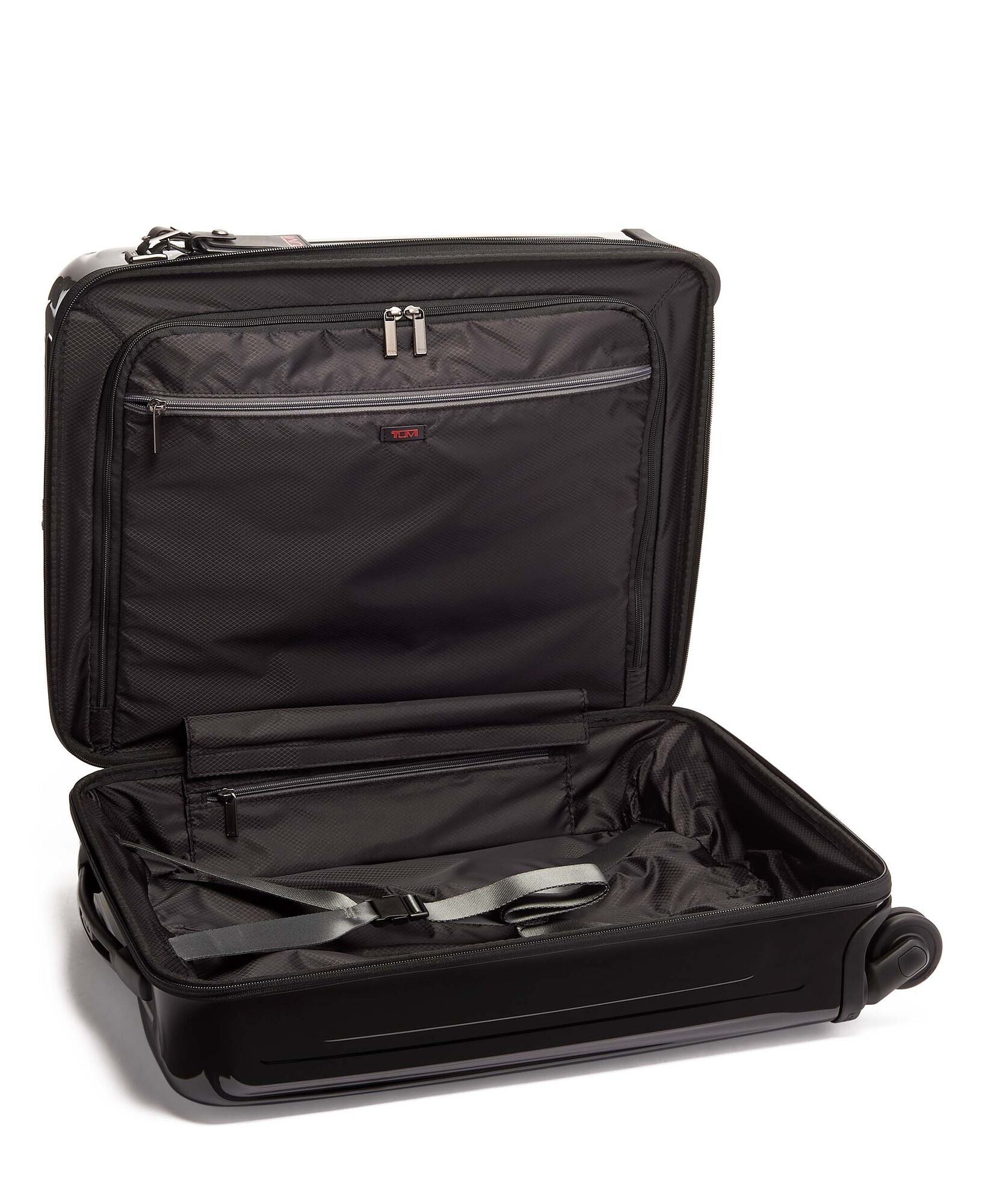 Tumi V4 INTL SLIM BLACK Bagaglio a mano internazionale slim a 4 ruote 124854-1041 022804007D4