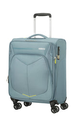 American Tourister, trolley espandibile (4 ruote) 55cm expandable metal grey 124889-1540 78G08003