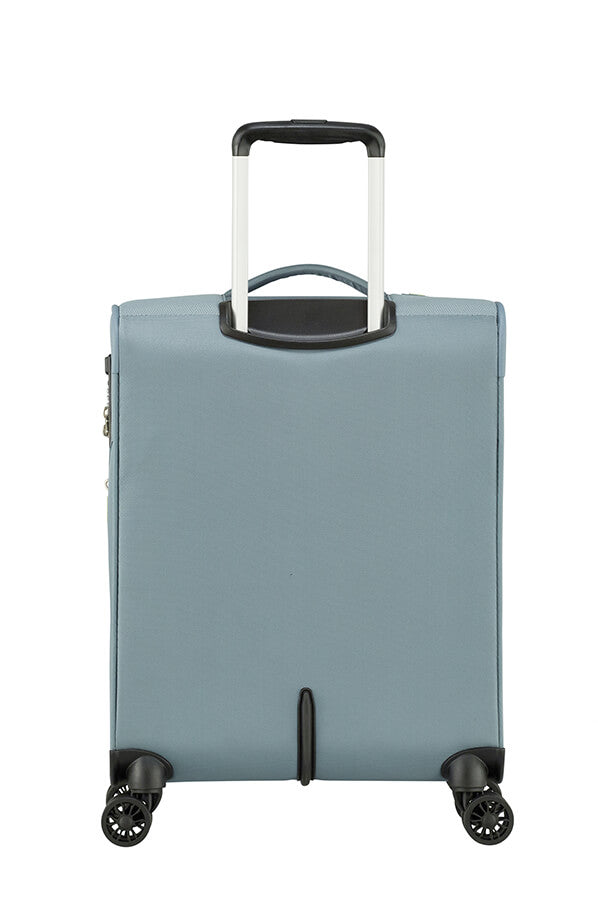 American Tourister, trolley espandibile (4 ruote) 55cm expandable metal grey 124889-1540 78G08003