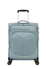 American Tourister, trolley espandibile (4 ruote) 55cm expandable metal grey 124889-1540 78G08003