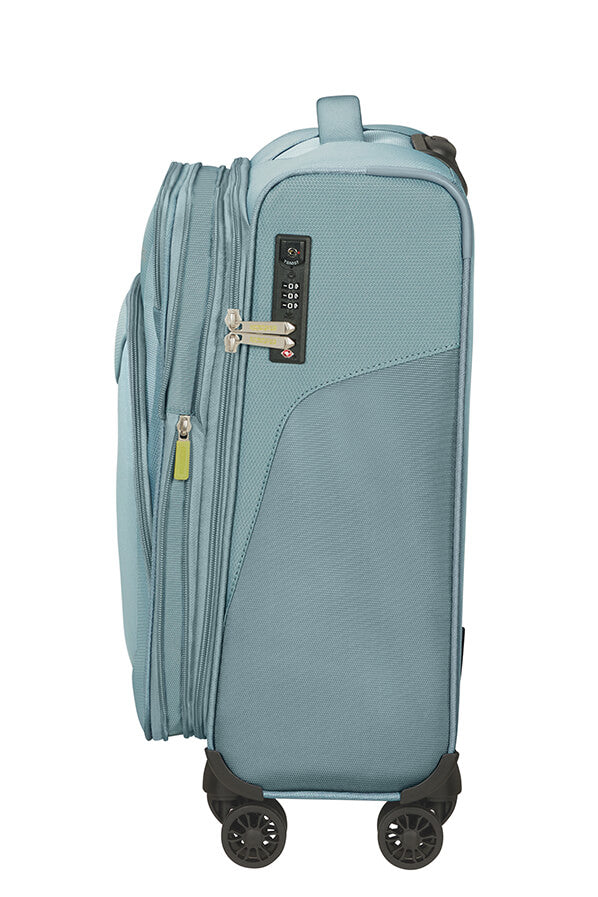 American Tourister, trolley espandibile (4 ruote) 55cm expandable metal grey 124889-1540 78G08003