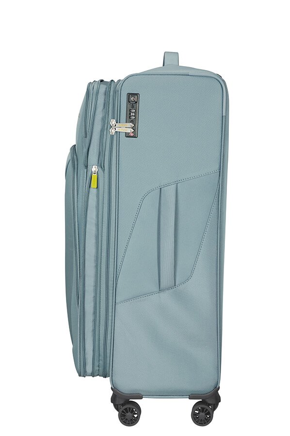 American Tourister, trolley espandibile (4 ruote) 79cm metal grey 124891-1540 78G08005