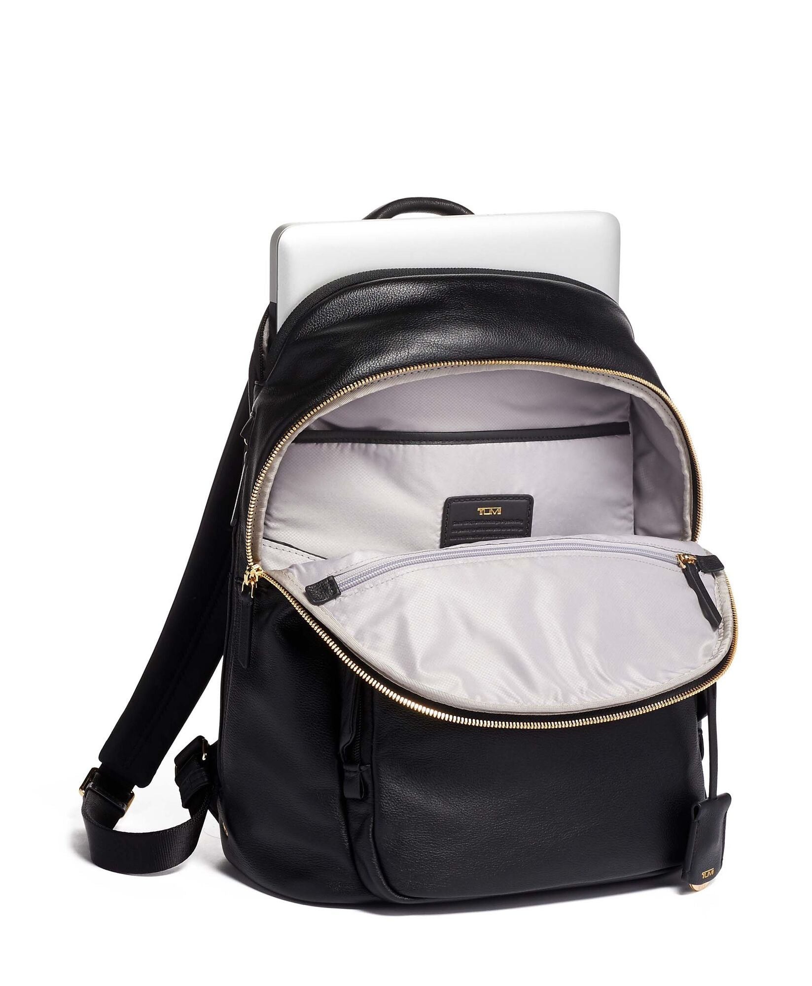 Tumi Hartford leather backpack Black 125083-1041 0196359D – De Santis