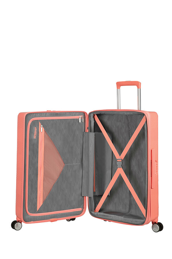 American Tourister Flylife Trolley (4 Ruote) 67Cm Coral Pink 125244-B152 81G80002