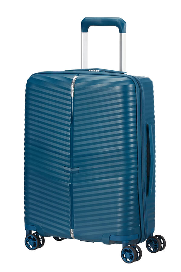 Samsonite Darts Trolley (4 Ruote) 55Cm Petrol Blue 125922-1686 CW501001 samsonite bagaglio a mano darts blu petrolio 