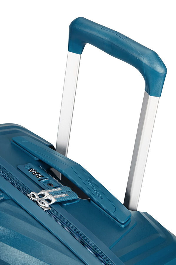 Samsonite Darts Trolley (4 Ruote) 55Cm Petrol Blue 125922-1686 CW501001 samsonite bagaglio a mano darts blu petrolio 