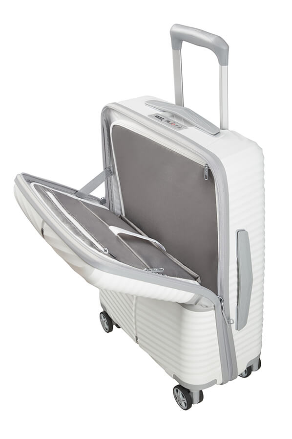 Samsonite Darts Trolley (4 Ruote) 55Cm White 125922-1908 CW505001 samsonite bagaglio a mano darts bianco