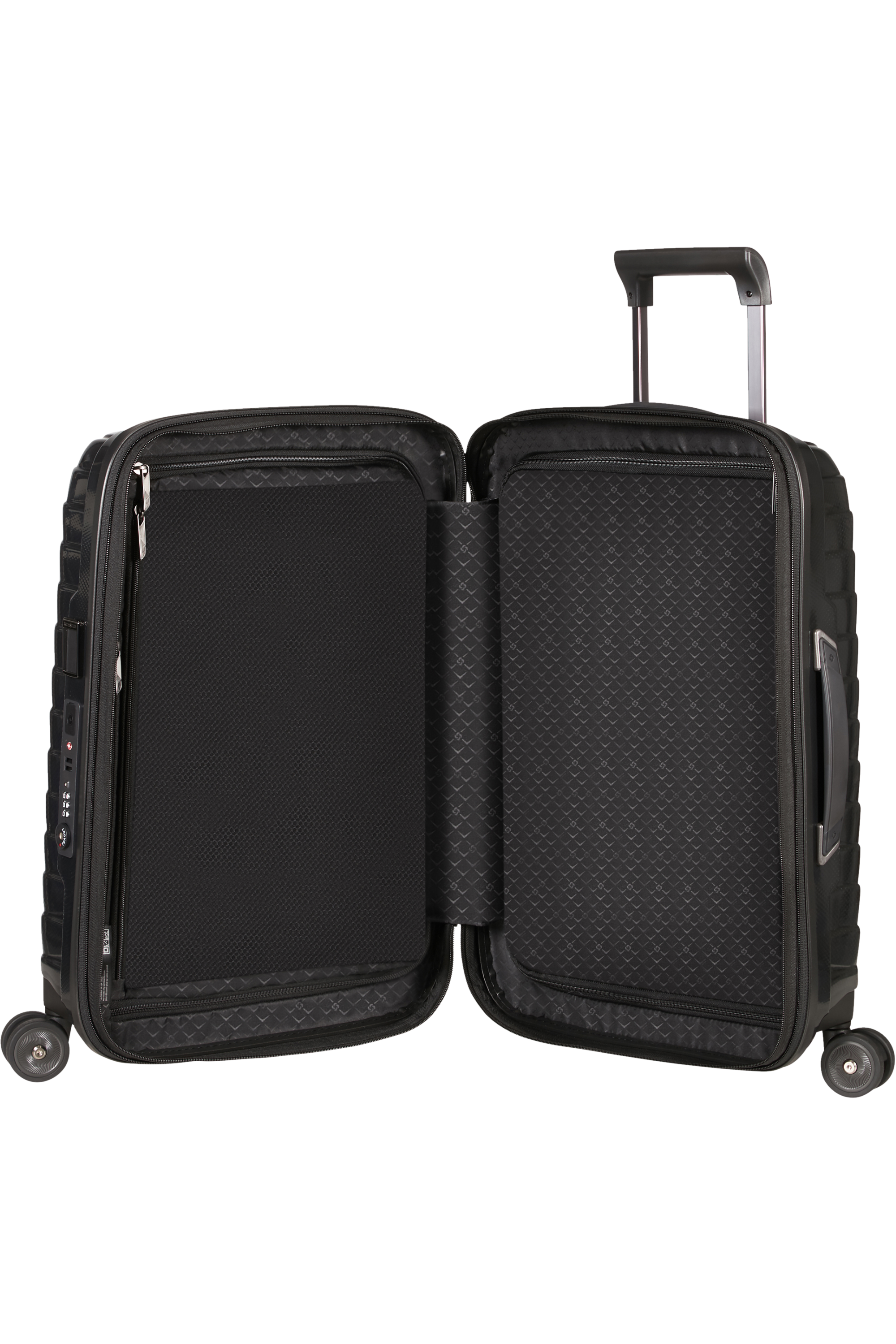 Samsonite Proxis Trolley (4 Ruote) 55Cm (20Cm) Nero 126035-1041 CW609001