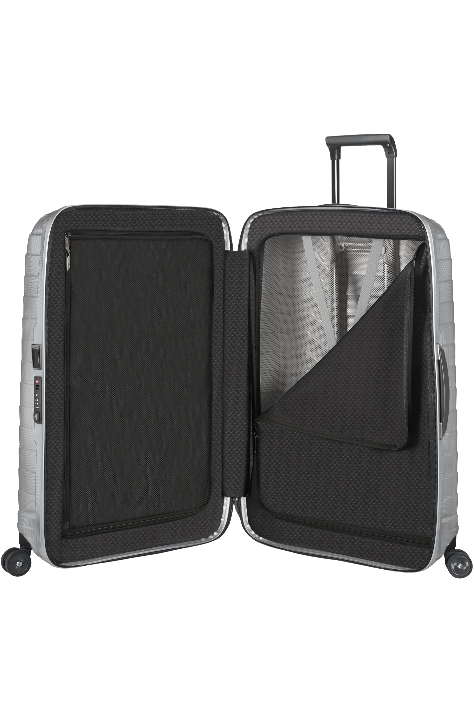 Samsonite 126041-1776 Trolley Proxis Argento 69x48x29 Argento