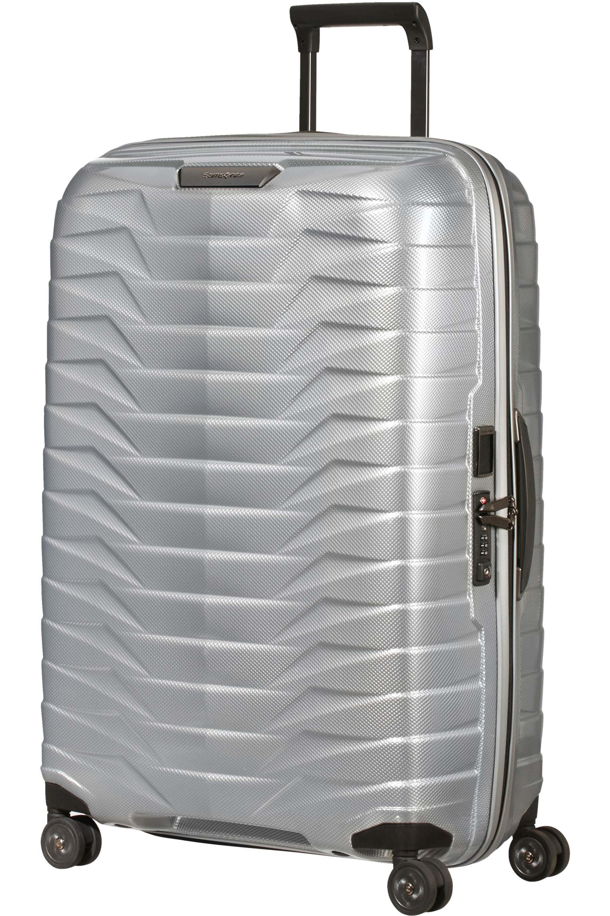 Samsonite 126042-1776 - Proxis Trolley (4 Ruote) 75 x 51 x 31Cm Argento