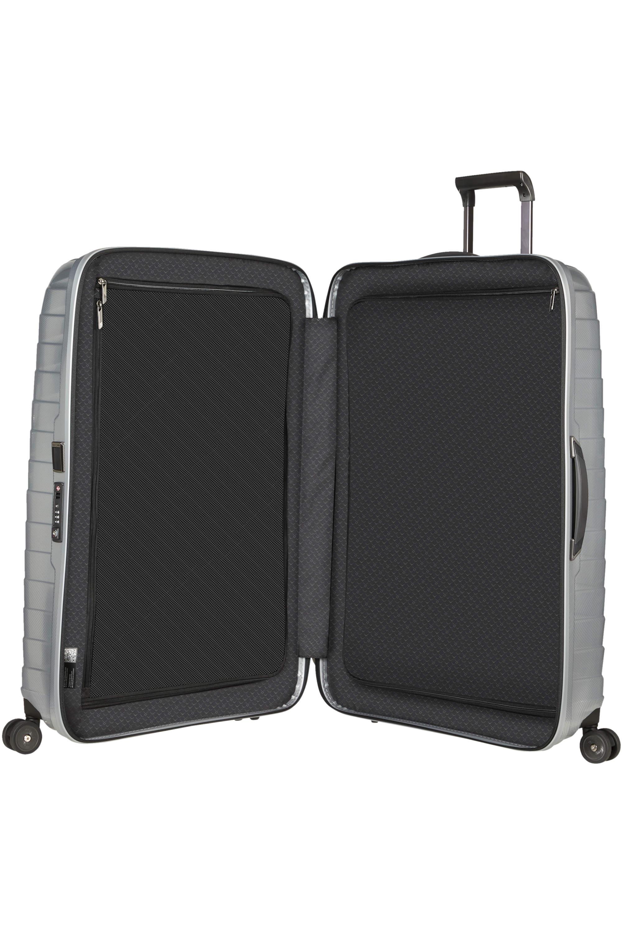 Samsonite 126043-1776 - Proxis Trolley (4 Ruote) 81 x 57 x 32Cm Argento