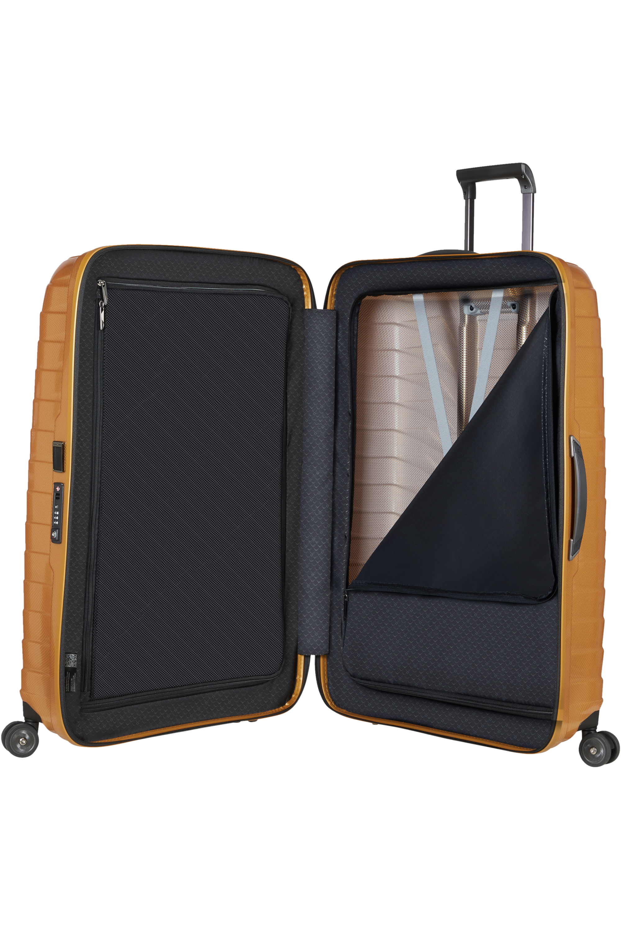 Samsonite 126043-6856 - Proxis Trolley (4 Ruote) 81 x 57 x 32Cm Honey Gold