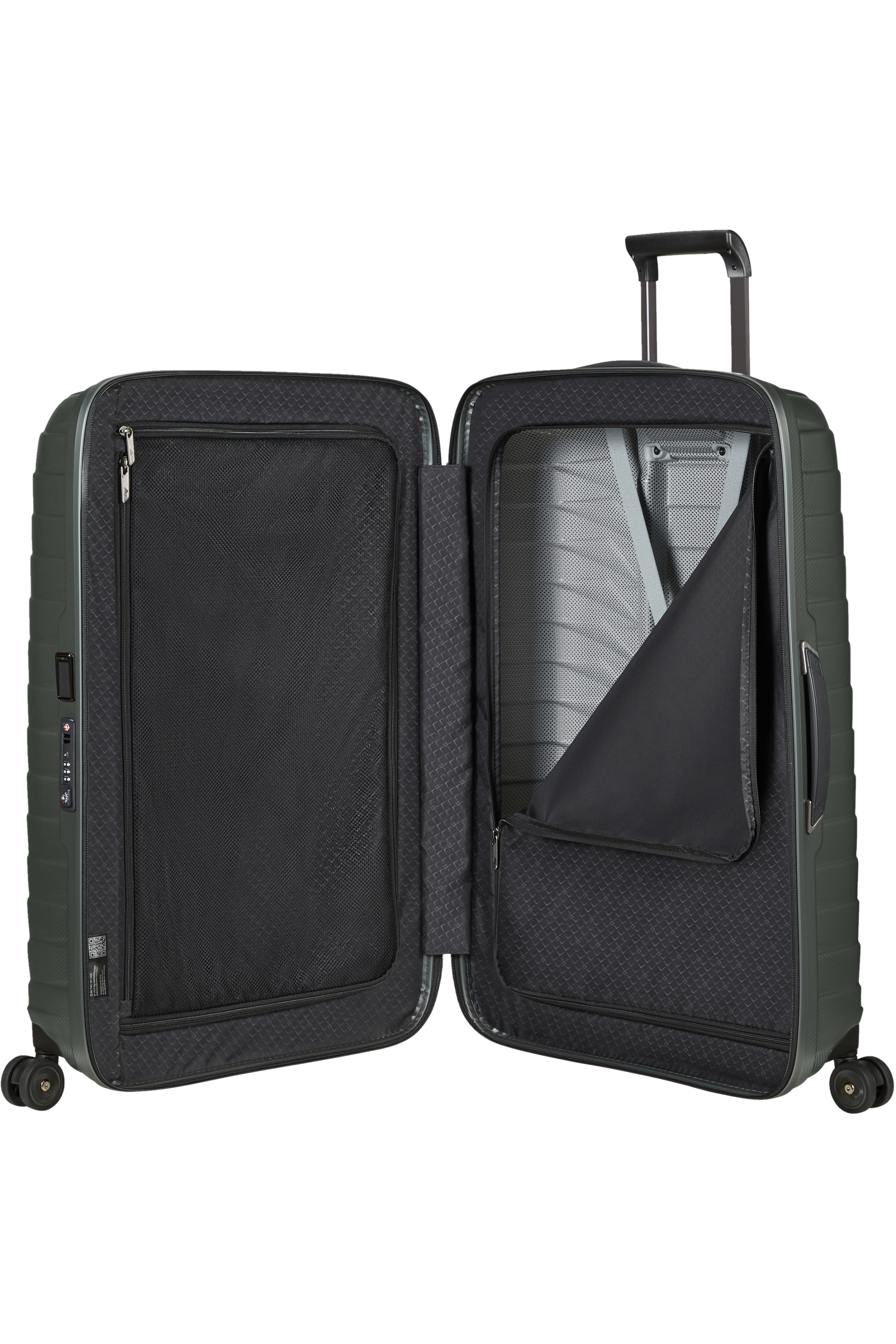 Samsonite 126042-9781 - Proxis Trolley (4 Ruote) 75 x 51 x 31 Matt Climbing Ivy