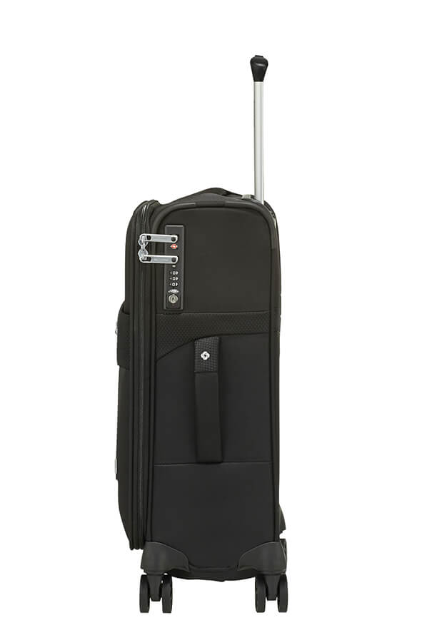 Samsonite Duopack Trolley Espandibile (4 Ruote) 55Cm Nero 128590-1041 KA309001 samsonite bagaglio a mano semirigido nero da cabina