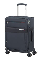 Samsonite Duopack Trolley Espandibile (4 Ruote) 55Cm Blu 128590-1090 KA301001 samsonite bagaglio a mano duopack blu da cabina