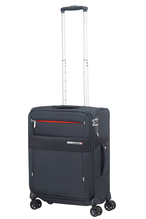 Samsonite Duopack Trolley Espandibile (4 Ruote) 55Cm Blu 128590-1090 KA301001 samsonite bagaglio a mano duopack blu da cabina