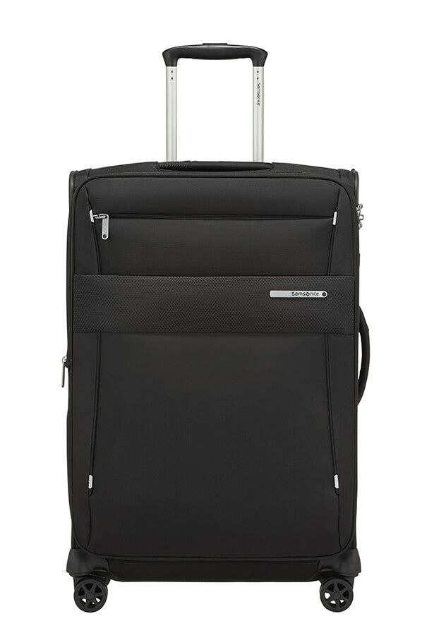 Samsonite Duopack Trolley Espandibile (4 Ruote) 67Cm Nero 128591-1041 KA309002 samsonite bagaglio medio duopack nero 