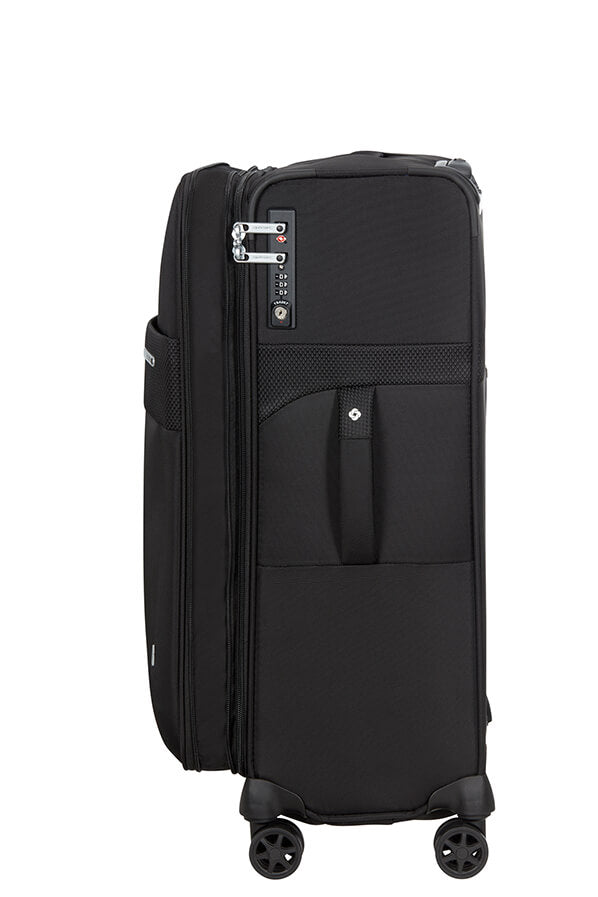 Samsonite Duopack Trolley Espandibile (4 Ruote) 67Cm Nero 128591-1041 KA309002 samsonite bagaglio medio duopack nero 