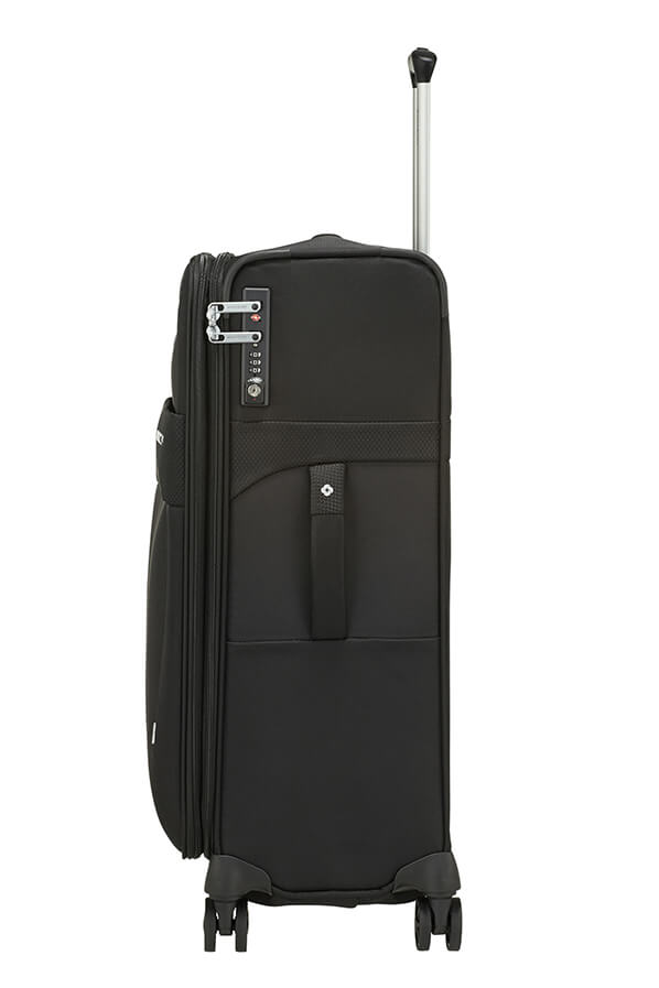 Samsonite Duopack Trolley Espandibile (4 Ruote) 67Cm Nero 128591-1041 KA309002 samsonite bagaglio medio duopack nero 