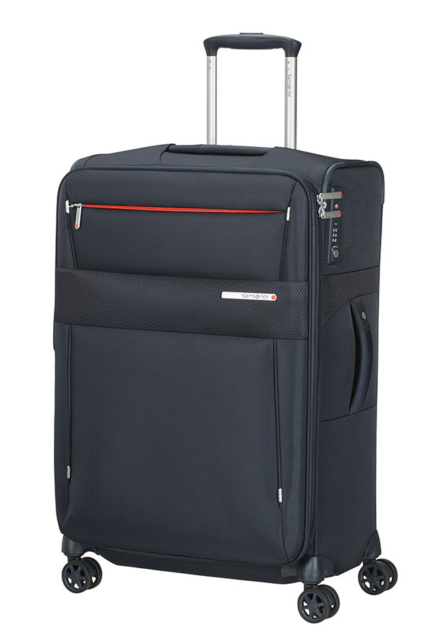 Samsonite Duopack Trolley Espandibile (4 Ruote) 67Cm Blu 128591-1090 KA301002 samsonite bagaglio medio duopack blu