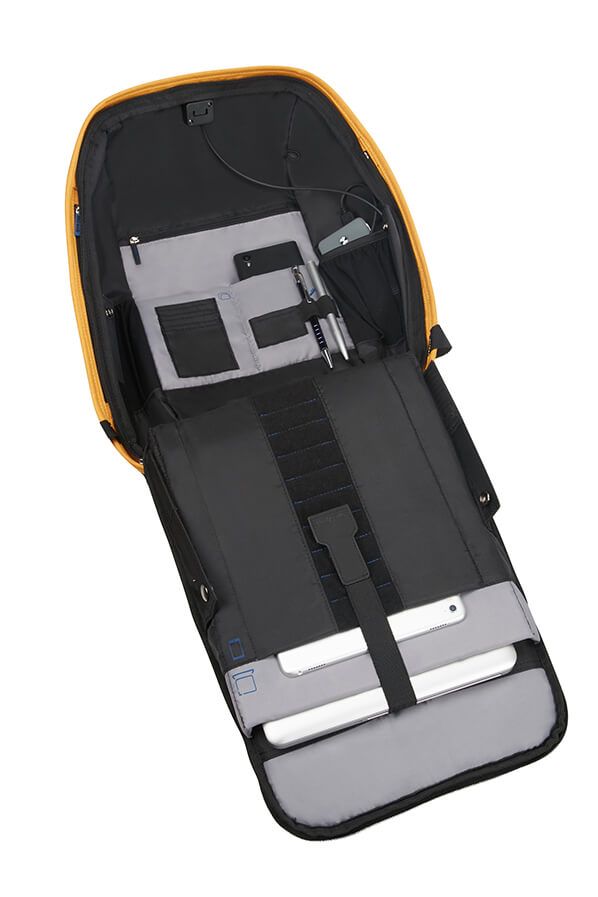 Samsonite Securipak Zaino Porta Pc M Sunset Yellow 128822-1843 KA606001 zaino antifurto