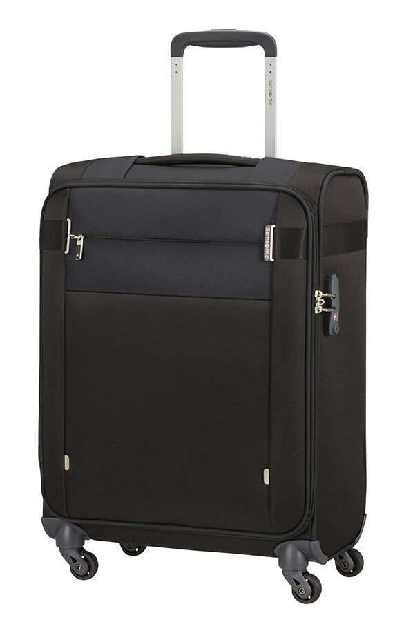 Samsonite Citybeat Trolley (4 Ruote) 55Cm Nero 128830-1041 KA709003 samsonite bagaglio a mano 4 ruote 