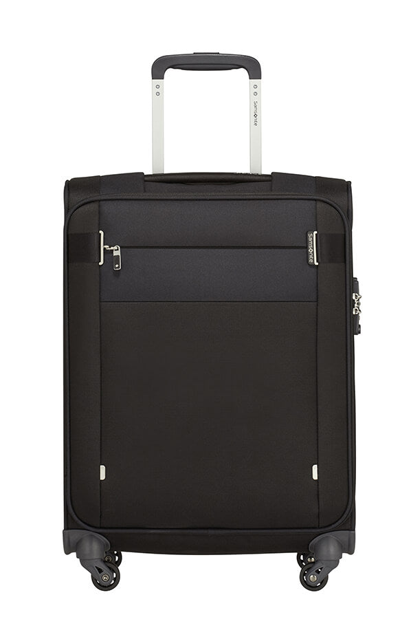 Samsonite Citybeat Trolley (4 Ruote) 55Cm Nero 128830-1041 KA709003 samsonite bagaglio a mano 4 ruote 