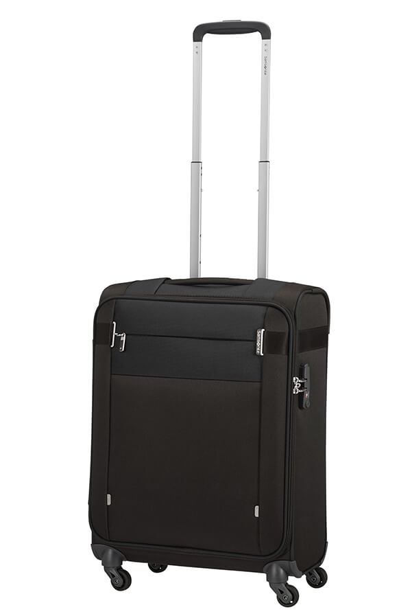 Samsonite Citybeat Trolley (4 Ruote) 55Cm Nero 128830-1041 KA709003 samsonite bagaglio a mano 4 ruote 