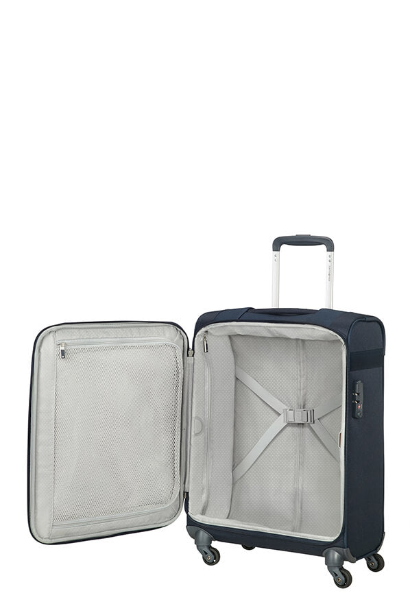 Samsonite Citybeat Trolley (4 Ruote) 55Cm Navy Blue 128830-1598 KA701003 bagaglio a mano