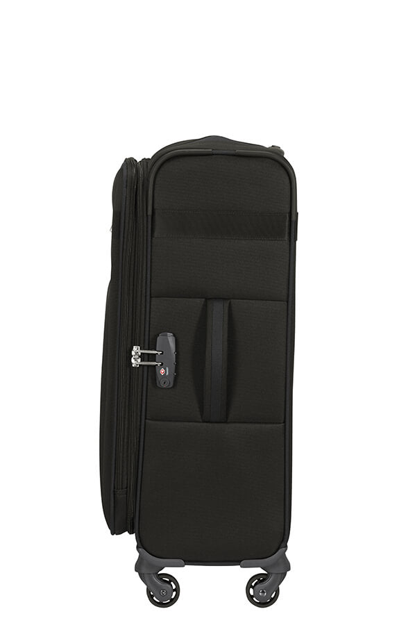 Samsonite Citybeat Trolley Espandibile (4 Ruote) 66Cm Nero 128831-1041 KA709004 BAGAGLIO MEDIO 