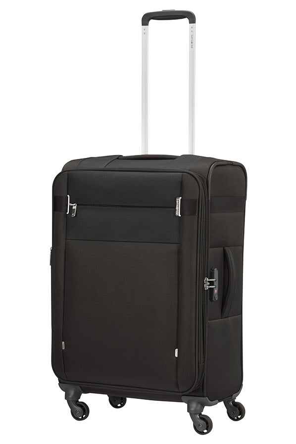 Samsonite Citybeat Trolley Espandibile (4 Ruote) 66Cm Nero 128831-1041 KA709004 BAGAGLIO MEDIO 