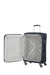 Samsonite Citybeat Trolley Espandibile (4 Ruote) 66Cm Navy Blue 128831-1598 KA701004 BAGAGLIO MEDIO 