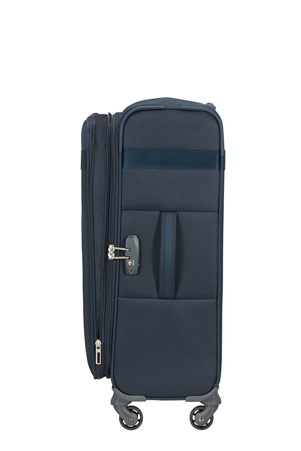 Samsonite Citybeat Trolley Espandibile (4 Ruote) 66Cm Navy Blue 128831-1598 KA701004 BAGAGLIO MEDIO 