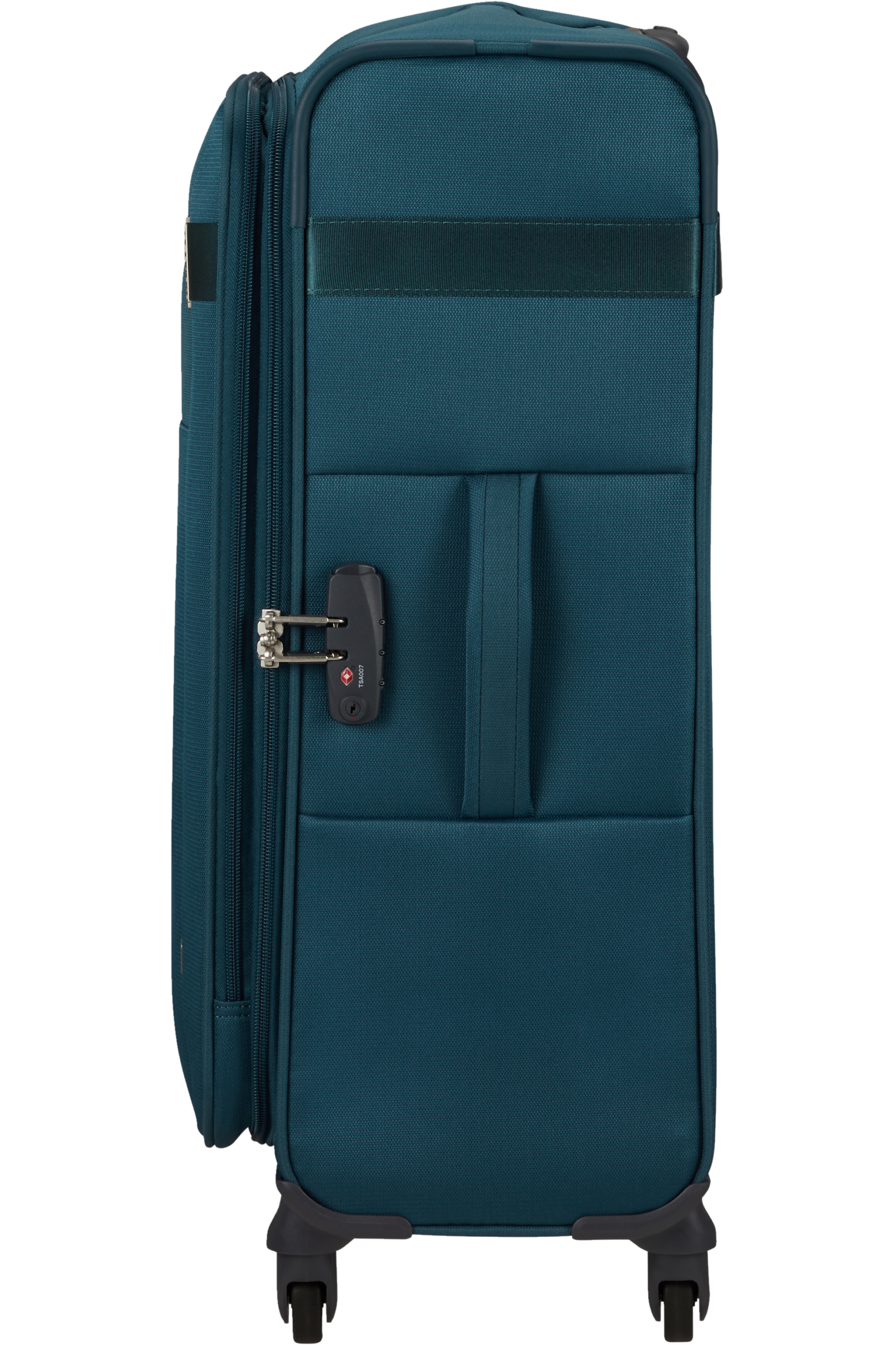 Samsonite 128831-1686 Citybeat Trolley Espandibile (4 Ruote) 66Cm Petrol Blue