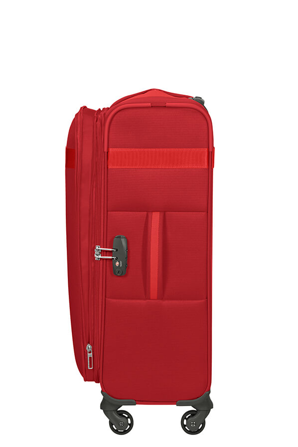 Samsonite Citybeat Trolley Espandibile (4 Ruote) 66Cm Rosso 128831-1726 KA700004