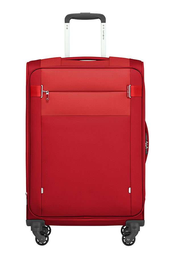 Samsonite Citybeat Trolley Espandibile (4 Ruote) 66Cm Rosso 128831-1726 KA700004