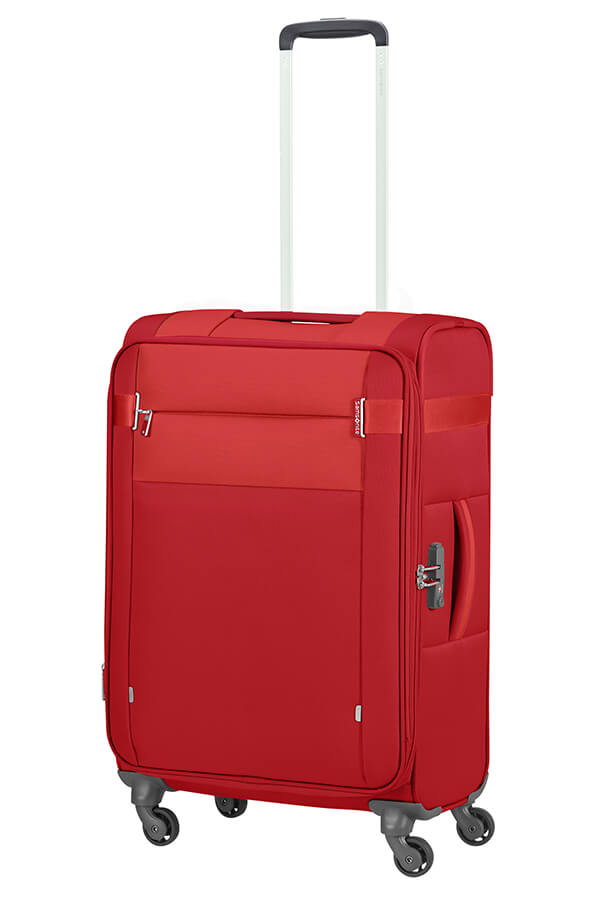 Samsonite Citybeat Trolley Espandibile (4 Ruote) 66Cm Rosso 128831-1726 KA700004