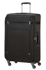 Samsonite Citybeat Trolley Espandibile (4 Ruote) 78Cm Nero 128832-1041 KA709005 BAGAGLIO GRANDE 