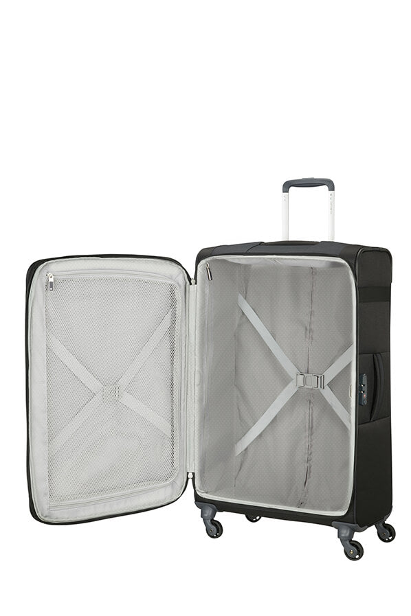 Samsonite Citybeat Trolley Espandibile (4 Ruote) 78Cm Nero 128832-1041 KA709005 BAGAGLIO GRANDE 